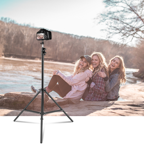 Marque Studio photographie lumière Flash Speedlight parapluie Stand 2 m/6.5ft 1/4 support de tête support trépied ► Photo 1/5