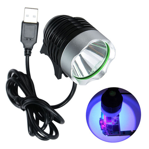 Lampe UV à séchage de colle, USB, séchage d'huile verte, LED, stérilisateur UV, lumière ultraviolette pour la stérilisation, réparation de circuits imprimés de téléphone ► Photo 1/6