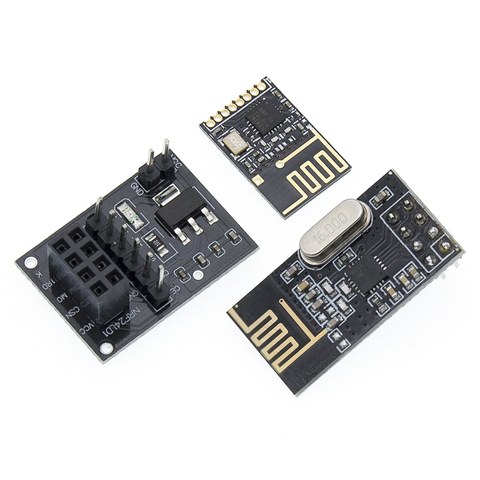 Émetteur-récepteur sans fil NRF24L01 + Module d'antenne 2.4GHz pour module de microcontrôle Arduino PCB, 1 pièces ► Photo 1/6