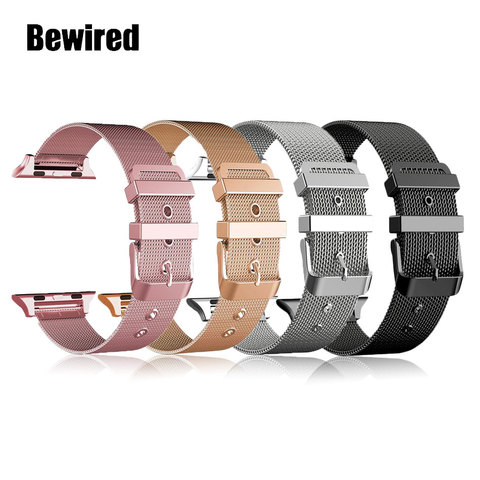 Bracelet boucle en acier inoxydable pour Apple Watch, 38MM 42MM pour iWatch SE 6/5/4/3/2/1 40MM 44MM ► Photo 1/6