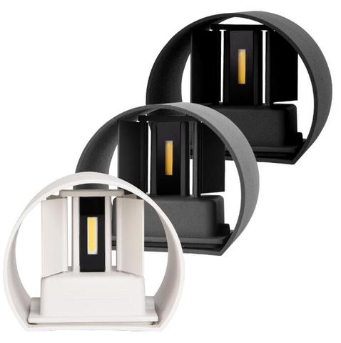 9W 12W mur LED lumière extérieure étanche IP65 moderne bref Cube lampes murales réglables ► Photo 1/6