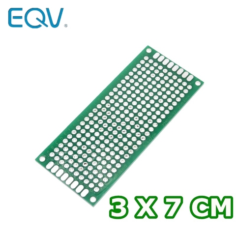 EQV – Circuit imprimé universel Double face, 3x7cm, 10 pièces, diy ► Photo 1/1