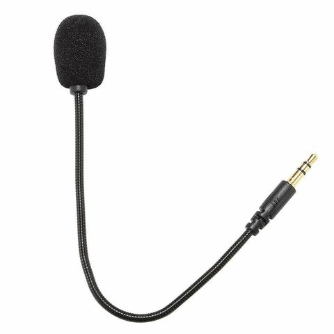 Filaire stéréo Studio casque de jeu Microphone réglable 360 degrés pliable micro de jeu 3.5mm combiné micro prise casque ► Photo 1/6