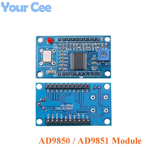 Carte de développement de Module de générateur de Signal DDS 0-70MHz 0-40MHz AD9850 AD9851 2 onde sinusoïdale et 2 ondes carrées ► Photo 1/6