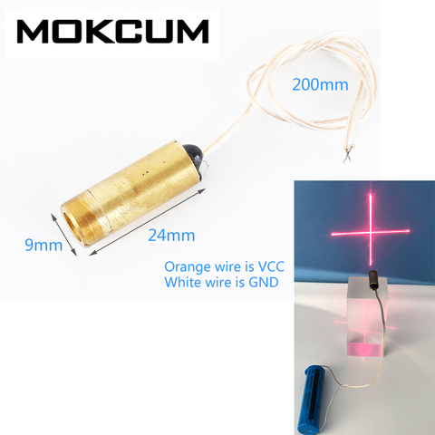 Laser rouge croix rouge/ligne/point symbole Module Version Laser rouge Diode pointeur Laser lumière de positionnement Horizontal 650nm 5mW 3V ► Photo 1/6