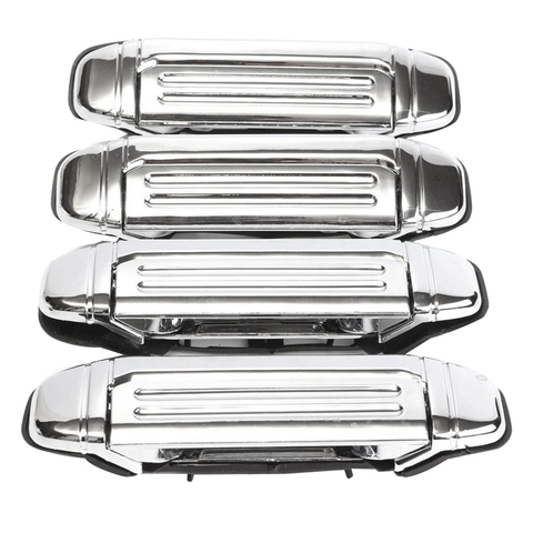 Voiture Chrome poignée de porte accessoires pour Mitsubishi Pajero 1992 1993 1994 1995 1996 1997 ► Photo 1/6