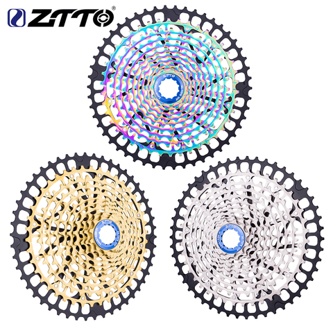 ZTTO-Cassette de bicyclette 11 vitesses, pignon de roue libre, en acier complet, avec roue libre, 11 vitesses, pignon 11-46T 50T XX1 gx m9000 ► Photo 1/6