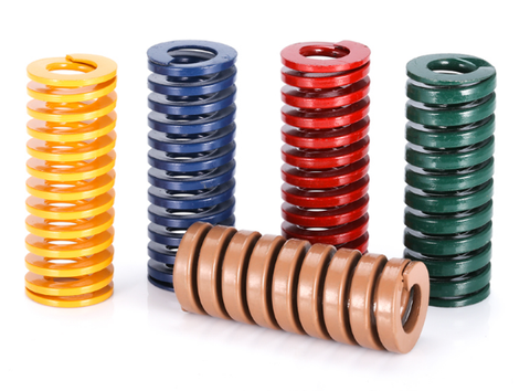 40x22x4 0/45/50/55/60/65/70/75/80/90/100/125/150/200/300mm2pcsspirale estampage Compression matrice ressort rouge jaune bleu vert marron ► Photo 1/1