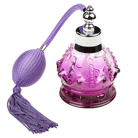 Parfum rechargeable Vintage vaporisateur bouteille en verre vide atomiseur diffuseur cadeau de noël ► Photo 1/6