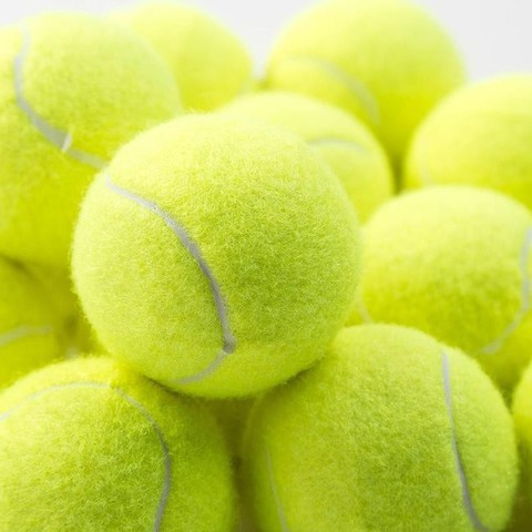 Balle de Tennis professionnelle en caoutchouc renforcé, amortisseur de chocs, haute élasticité, Durable, pour entraînement en Club et à l'école, 1 pièces ► Photo 1/6