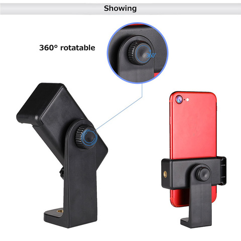 Elisoop – trépied 360 universel Vertical pour iPhone, adaptateur de montage pour téléphone portable et appareil photo ► Photo 1/4