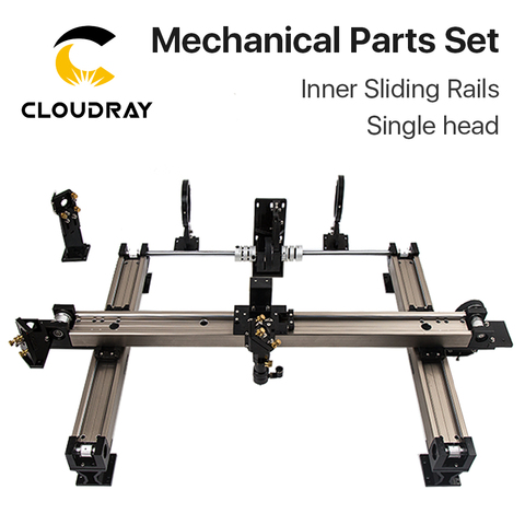 Cloudray – ensemble de pièces mécaniques, Rails coulissants intérieurs 1300x900mm, Kits de pièces de rechange pour bricolage, Machine de découpe et gravure Laser 1390 CO2 ► Photo 1/6