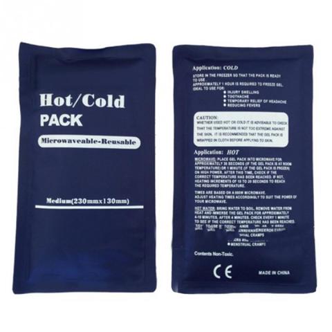 1Pc chaud/froid Packs eau réutilisable micro-ondes eau bouillante chaleur froide sac pratique isolé glace Pack apaisant coussins chauffants ► Photo 1/6