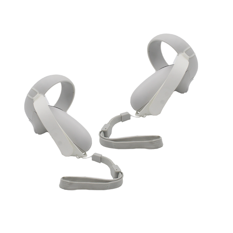 Pour Oculus Quest 2 VR manette poignée Knuckle sangle poignée poignée Anti chute antidérapant réglable chaîne pour Quest2 accessoires ► Photo 1/6