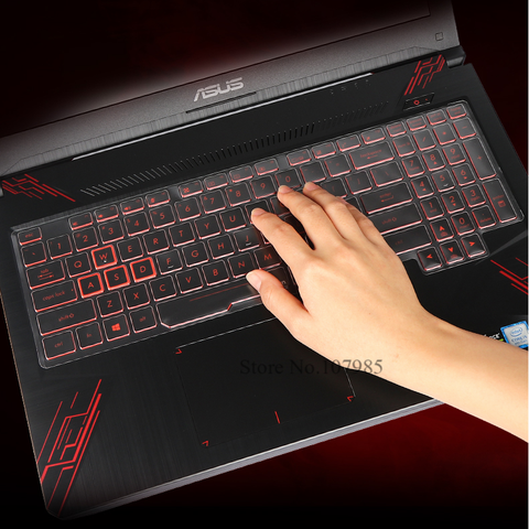 Protecteur de clavier pour ordinateur portable Asus TUF FX705 FX705GM FX705GD fx705ge FX705G FX 17.3 GD GM Gaming 17 pouces, TPU transparente ► Photo 1/4