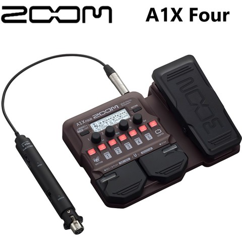 ZOOM A1X – Instrument acoustique à quatre effets multiples, pédale de traitement pour guitare acoustique, Saxophone, trompette, violon, Harmonica, basse ► Photo 1/6