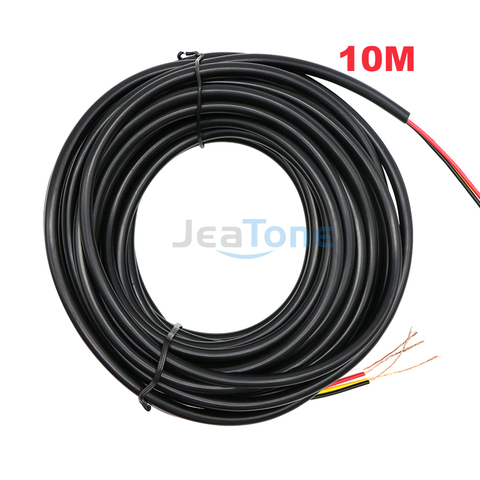 JeaTone 10M vidéo étendre le câble 4x0.2mm fil de cuivre étamé pour interphone, navire de l'entrepôt russe ► Photo 1/6
