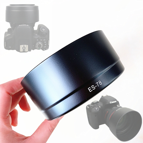 Remplacement de capot d'objectif, pour Canon EF 50mm f/1,2l USM/50mm f1,2l USM lentilles ES78 ► Photo 1/4