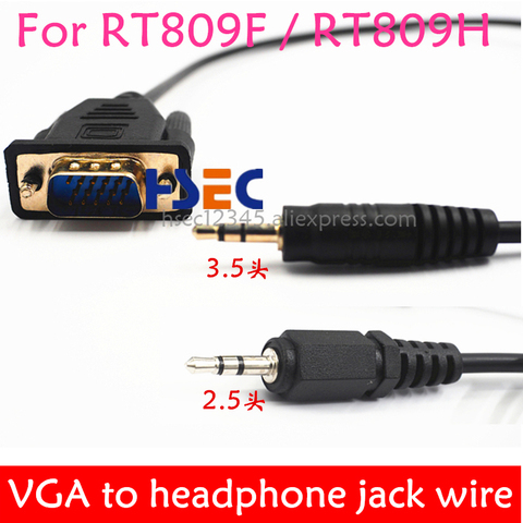 Adaptateur de ligne pour imprimante Flash, câble VGA vers prise casque, pour RT809F icsp lcd led USB RT809H emmc-nand flash ► Photo 1/6