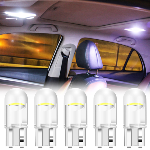 Ampoule de plaque d'immatriculation de voiture T10 W5W, lumière Led pour toyota chr corolla camry prius venza prado Rav4 Auris Yaris aygo ► Photo 1/6