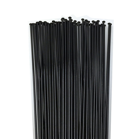 Rayons de bicyclette SUS304 à traction droite, 24 pièces, VTT rayons, diamètre 2.0mm, longueur 60mm-310mm, rayons personnalisés ► Photo 1/6