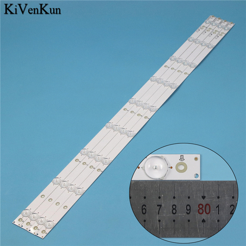 Bandes de rétro-éclairage LED, pour Philips 40PFT5300/12 40PFT4509/60 40PFT5300/60 Bars GJ-DLEDII P5-400-D409-V7 ► Photo 1/6