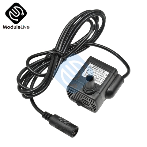 Pompe à eau Submersible 3W 5.5V-12V DC, IP68, moteur solaire étanche 200L/H 0.4-1.5M pour fontaine d'aquarium, outils d'arrosage pour Aquarium ► Photo 1/6