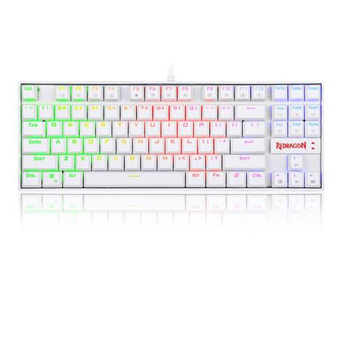 Redragon – clavier de jeu mécanique K552, 60% touches, Compact, filaire, kuara, interrupteurs Cherry MX Blue, équivalent pour PC Windows Gamer ► Photo 1/6