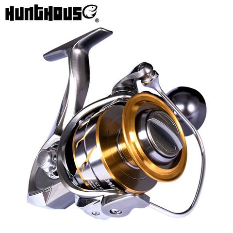 HuntHouse-moulinet spinning en métal, entièrement moulinet en alliage, 20kg, haute qualité, pour jigging, 10BB ► Photo 1/6