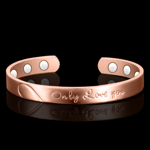 Livraison Gratuite! Bracelet en cuivre 100% 