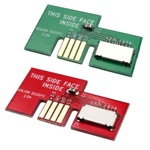 Micro carte SD adaptateur TF lecteur de carte pour NGC jeu Cube SD2SP2 SDLoad SDL adaptateur professionnel pièces de réparation remplacement ► Photo 1/6