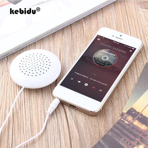 Kebidu Oreiller Portable Lecteur de Musique de Haut-Parleur Louderspeakers Détendue Universel Souple 3.5mm Pour MP3 MP4 CD iPod Smartphones Xiaomi ► Photo 1/1