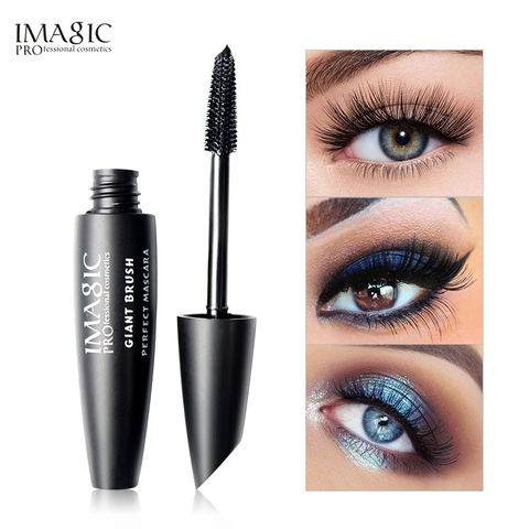 IMAGIC-Mascara imperméable, extensions de cils, effet concentré, noir, effet cosmétique, à séchage rapide et épais ► Photo 1/6