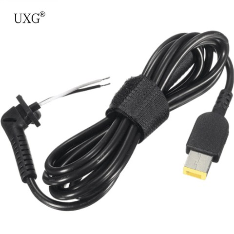 Adaptateur d'alimentation cc, connecteur de chargeur, prise Jack avec cordon de câble d'origine pour Lenovo ThinkPad X1 Carbon Yoga 13 câble adaptateur cc ► Photo 1/4