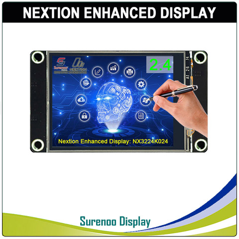 Nextion – panneau d'affichage tactile TFT LCD pour Arduino Raspberry Pi, 2.4 pouces, HMI USART UART, série améliorée ► Photo 1/5