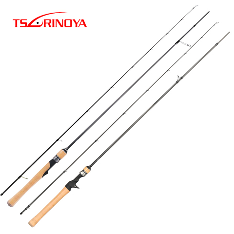 TSURINOYA – canne à pêche Spinning et Baitcasting DRAGON 1.82/1.89/1.98/2.04/2.1m L/UL MF/M, 1-10g, pour pêche au leurre ► Photo 1/6