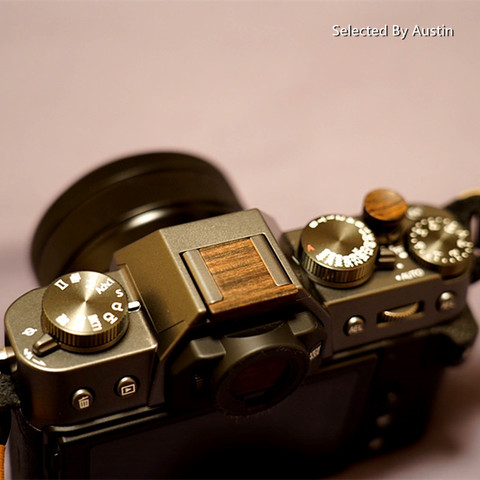 Bouton de déclenchement d'obturation en bois souple pour Fuji Fujifilm XT30 X T30 ► Photo 1/6
