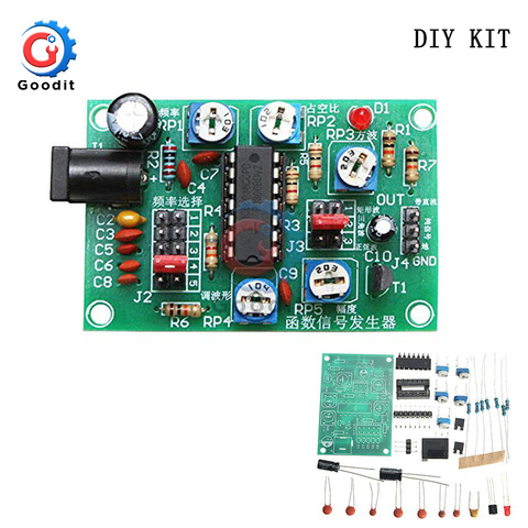 Kit de générateur de Signal de fonction ICL8038, forme d'onde multicanal générée, formation électronique, bricolage, pièce de rechange ► Photo 1/6