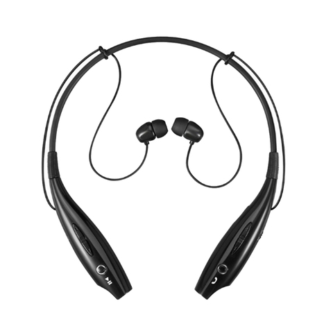 Sport sans fil Bluetooth 3.0 écouteur 3D stéréo casque tour de cou Sport écouteurs dans l'oreille casque avec micro pour iPhone Samsung ► Photo 1/6