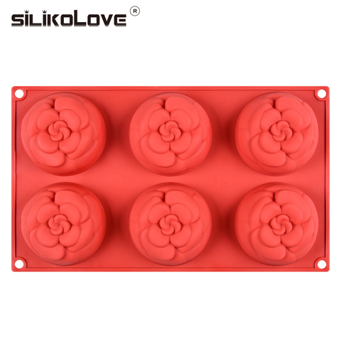 SILIKOLOVE-moule à savon 3D en forme de fleur, pour fabrication de savon, moules d'artisanat faits à la main ► Photo 1/6