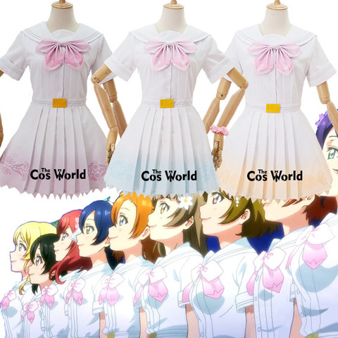 Costume de Cosplay 8 e chanson pour vous 9 personnages, uniforme habillé Love Live, 9 personnages, kusaka Honoka Minami Kotori Sonoda Umi Ayase Eli ► Photo 1/6