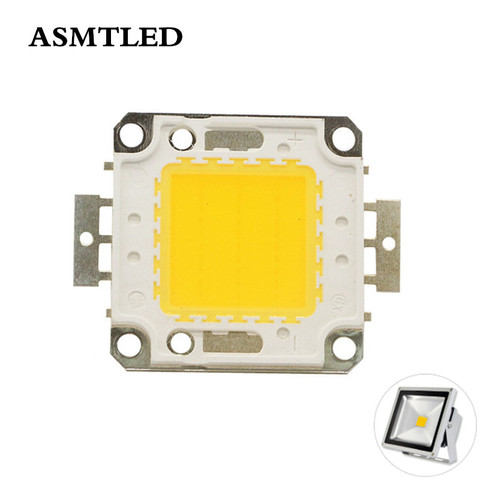 Lampe à puce LED haute puissance, perle de lumière blanche chaude RGB SMD 10W 20W 30W 50W 100 W 10 20 30 50 100 W pour projecteur ► Photo 1/6