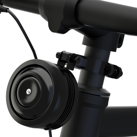 Cloche de vélo 1300mAh klaxon électrique avec alarme étanche USB charge son fort BMX vtt vélo guidon sécurité antivol alarme ► Photo 1/6