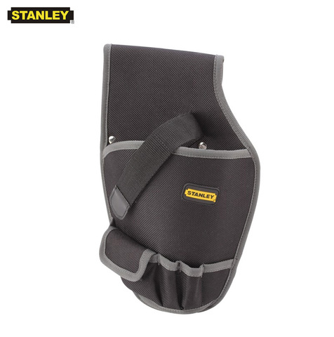 Stanley-holster de perceuse sans fil pour tournevis support de pochette, petit sac électrique durable sur les outils, sacs à outils pour pistolet en nylon, 1 pièce ► Photo 1/6