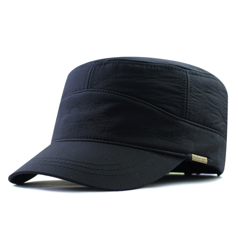 Casquette militaire en maille pour homme, grande taille 55-60cm 60-65cm ► Photo 1/5