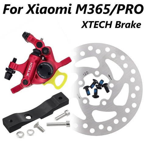 Frein hydraulique d'alliage d'aluminium de ZOOM Xtech HB100 pour la mise à niveau de Scooter électrique de Xiaomi M365/Pro freins à disque de M365 avec l'adaptateur ► Photo 1/6