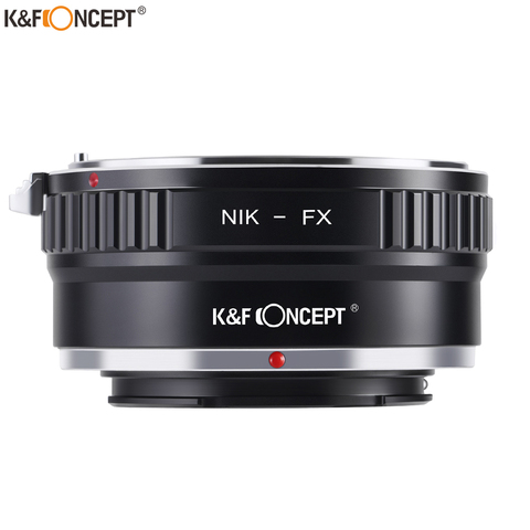 K & F CONCEPT – bague d'adaptation pour appareil photo Nikon Auto AI AIs AF, objectif à Fujifilm Fuji FX Mount X-Pro1 X-E1, livraison gratuite ► Photo 1/6
