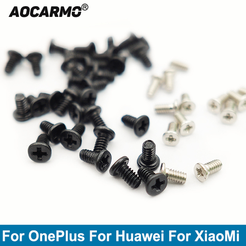 Aocarmo – vis de carte mère pour OnePlus, pour Huawei 1.2mm * 1.5mm 1.2mm * 2.5mm 1.4mm * 2.5mm, vis de cadre central ► Photo 1/6