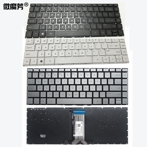 Clavier d'ordinateur portable américain HP Pavilion X360 14-BA 14T-BA 14M-BA 14-BS 14-BS000 BS100TPN-W125 Q186 Q189 C121, nouvelle collection ► Photo 1/5