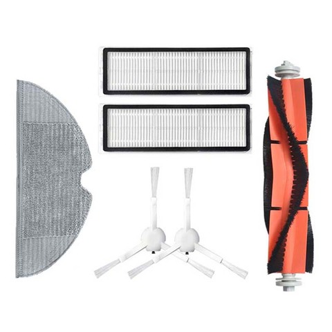 Kit de remplacement, brosse principale, filtre Hepa pour aspirateur Robot XIAOMI MI MIJIA 1C Dreame F9, pièces détachées ► Photo 1/6